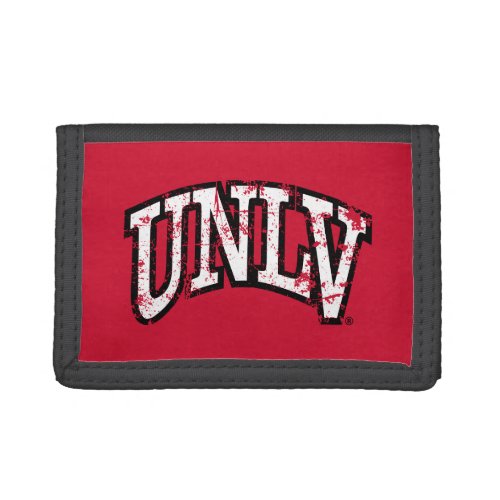 UNLV Distressed Trifold Wallet