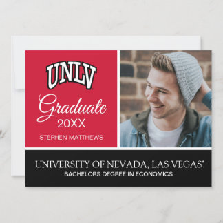 UNLV Graduation Invitation