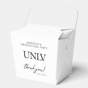 UNLV Logo Graduation Favor Boxes
