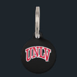 UNLV PET ID TAG<br><div class="desc">Check out these UNLV Rebel designs! Show off your Rebel pride with these new University products. These make the perfect gifts for the UNLV Academy student,  alumni,  family,  friend or fan in your life. All of these Zazzle products are customizable with your name,  class year,  or club. Go Reb!</div>
