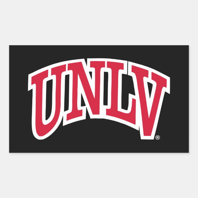 UNLV RECTANGULAR STICKER (Front)
