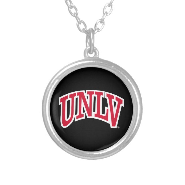 UNLV SILVER PLATED NECKLACE (Front)