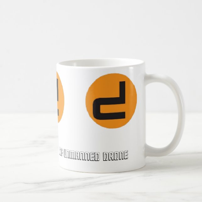 Unmanned Drone Mug (Right)