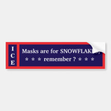 Unmask Ice Bumper Sticker