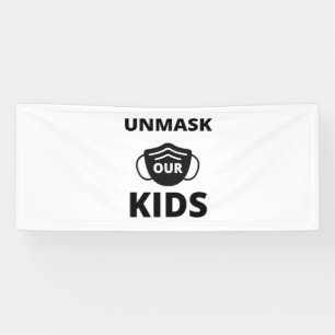 Unmask our kids banner