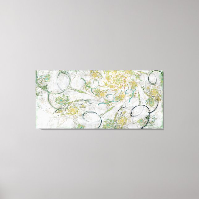 UnMasked Abstract Fine Art Canvas Print (Front)