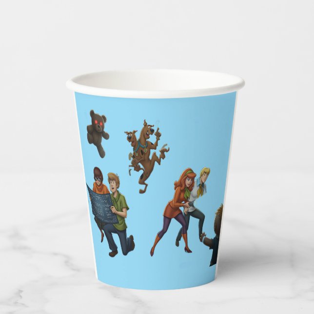 Unmasking the Toy Maker's Terror Paper Cups (Front)