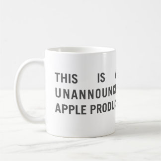 "Unnanounced Apple Product" Mug