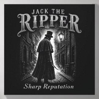 Unny Jack The Ripper Sharp Reputation Gothic Canvas Photo Tile