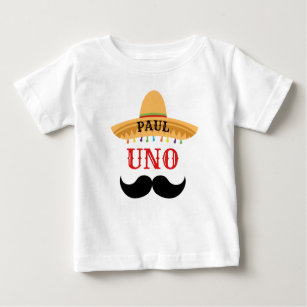 Uno Custom Birthday Baby T-Shirt