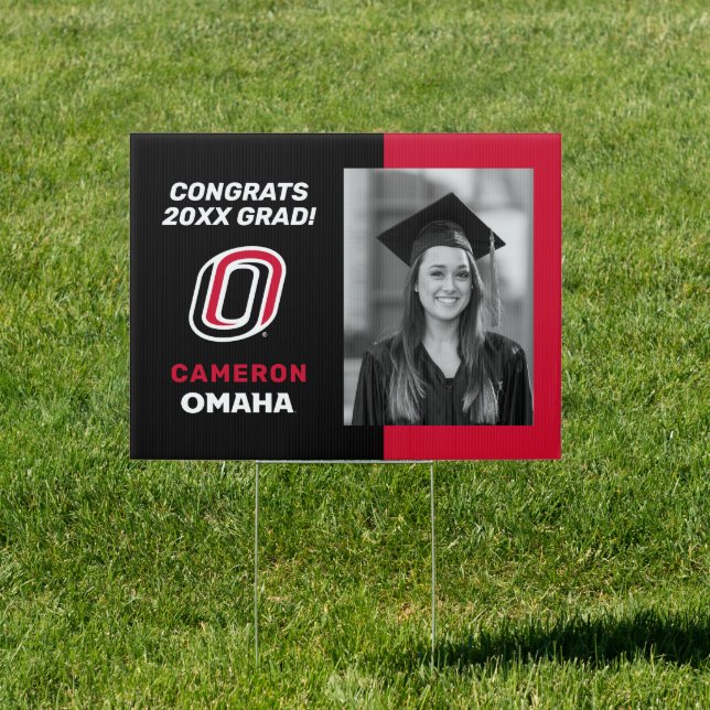 UNO Mavericks Graduate Sign (Insitu)