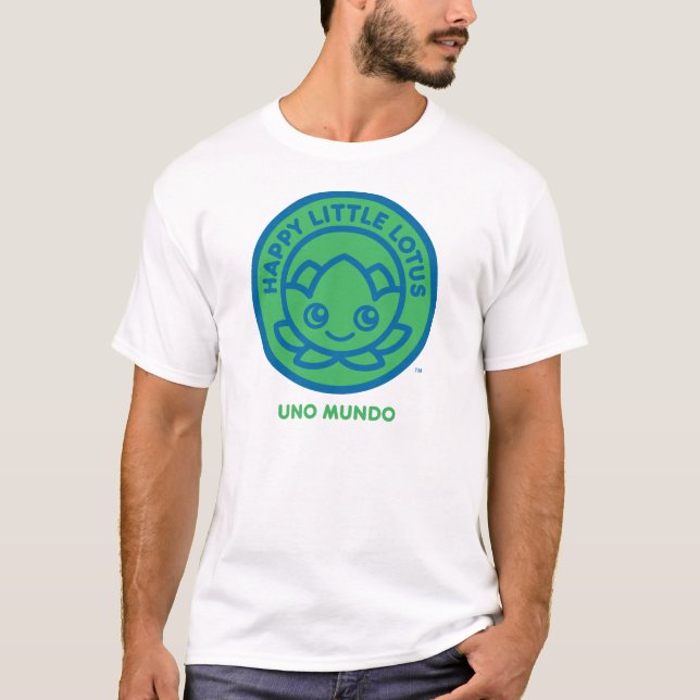 UNO MUNDO T-Shirt, Happy Little Lotus HLL_03 T-Shirt (Front)