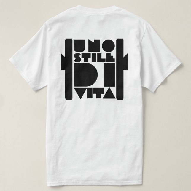 UNO STILE DI VITA T-Shirt (Design Back)