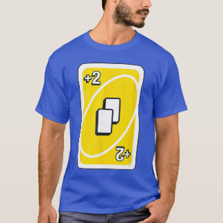 UNO Yellow Drawwo gift funny T-Shirt