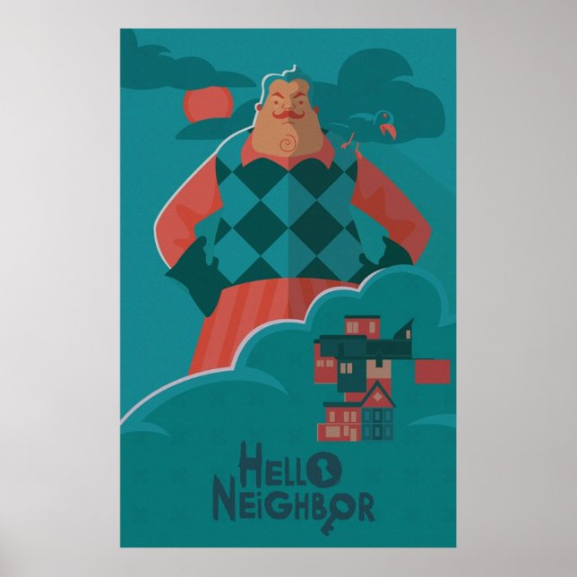 Unofficial Hello Neighbor Poster (Front)