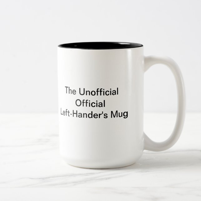 Unofficial Official Left Handed Mug (Right)