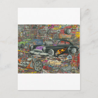 Unorganized Bliss Postcard