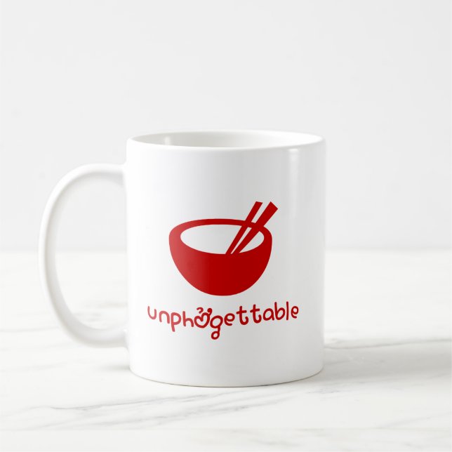 Unphởgettable Coffee Mug (Left)