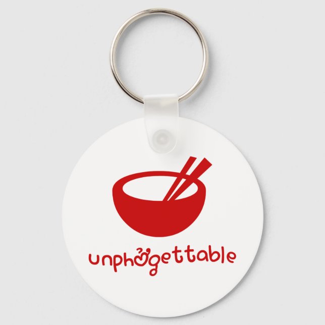 Unphởgettable Keychain (Front)