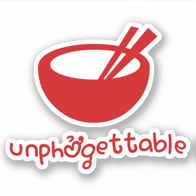 Unphởgettable Sticker (Front)