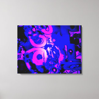 "Unphysical Graffitti: Spooky" Wrapped Canvas Print