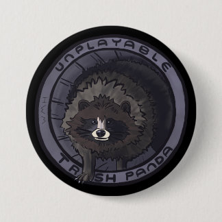 Unplayable Trash Panda Pin - No Lid