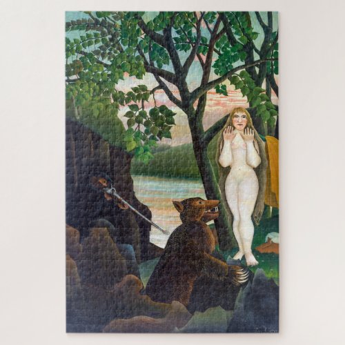 Unpleasant Surprise  Henri Rousseau  Jigsaw Puzzle