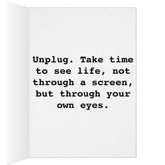 Unplug (Inside (Right))