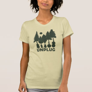 Unplug - Bluegrass Forest Woman T-shirt