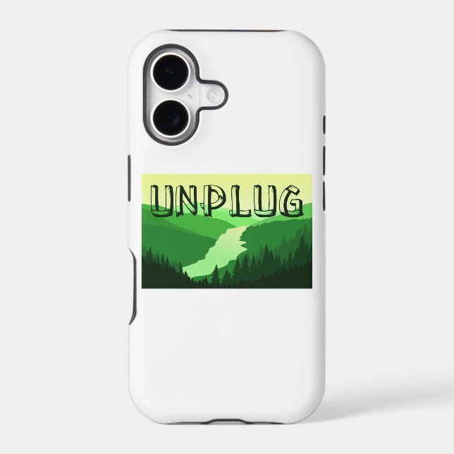 Unplug Iphone Case (Back)