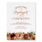 Unplugged Ceremony Terracotta Wedding Welcome