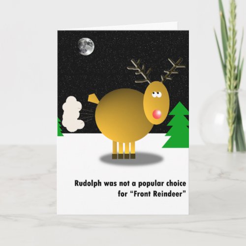 Unpopular Christmas card