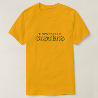 Unprepared Casters Logo Tee – One-Color Dark