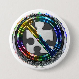 UnPuzzled Autism Awareness Button