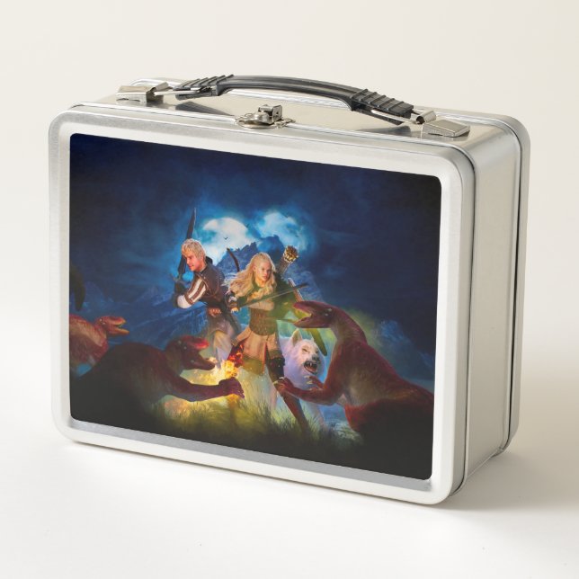 Unquenchable Flame - Metal Lunchbox (Front)