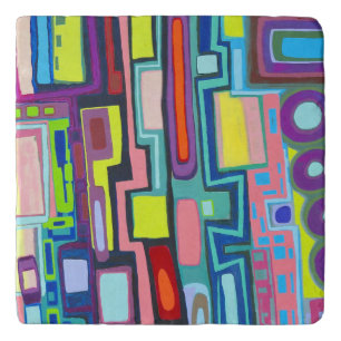 Unravel Marble Trivet