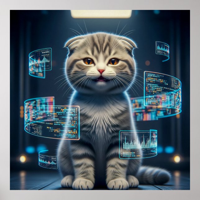 Unraveling Feline Fascination Poster (Front)