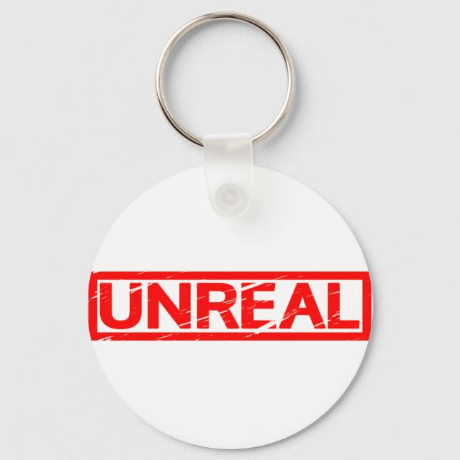 Unreal Stamp Keychain (Front)