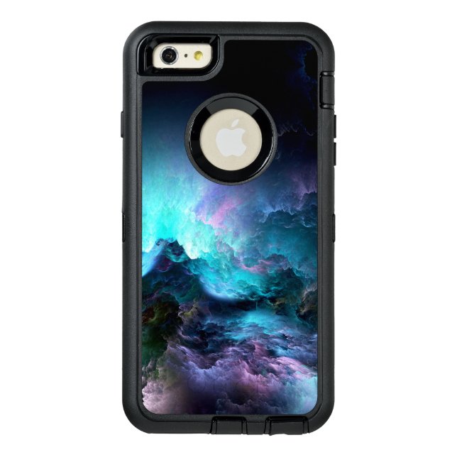Unreal Stormy Ocean Otterbox iPhone Case (Back)