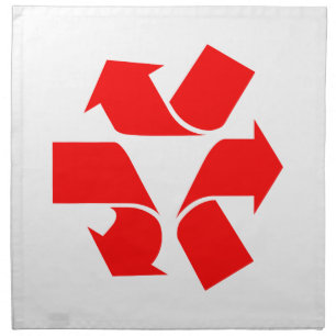 Unrecycle Symbol Cloth Napkin