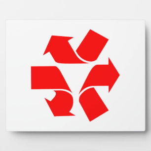 Unrecycle Symbol Plaque