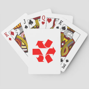 Unrecycle Symbol Poker Cards
