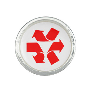 Unrecycle Symbol Ring