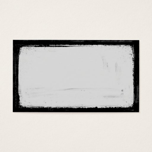 Customizable Unrefined Edges Business Card