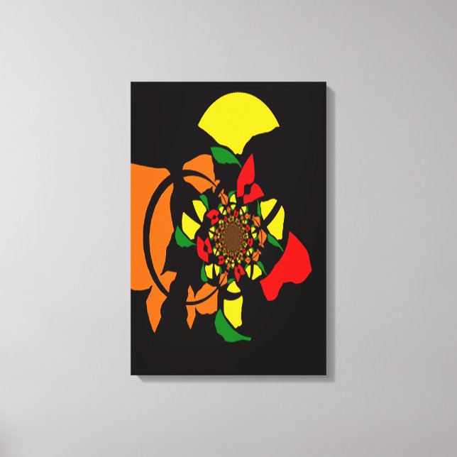 Unreliable Compass, Honest Chaos   Canvas Print (Front)