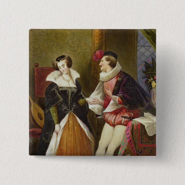 Unrequited Love Button (Front)