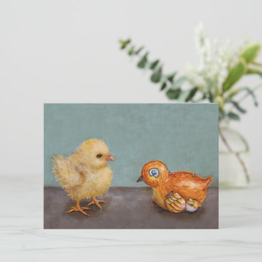 Unrequited love flat card (Standing Front)