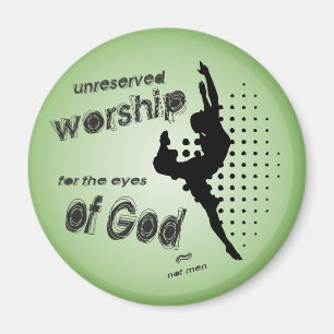 Unreserved worship magnet