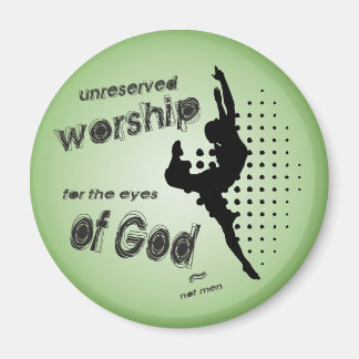 Unreserved worship magnet