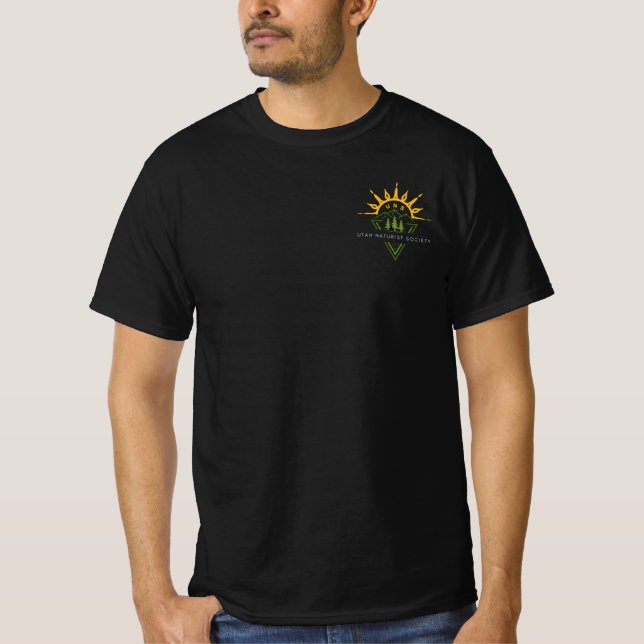 UNS campout mens T-Shirt (Front)